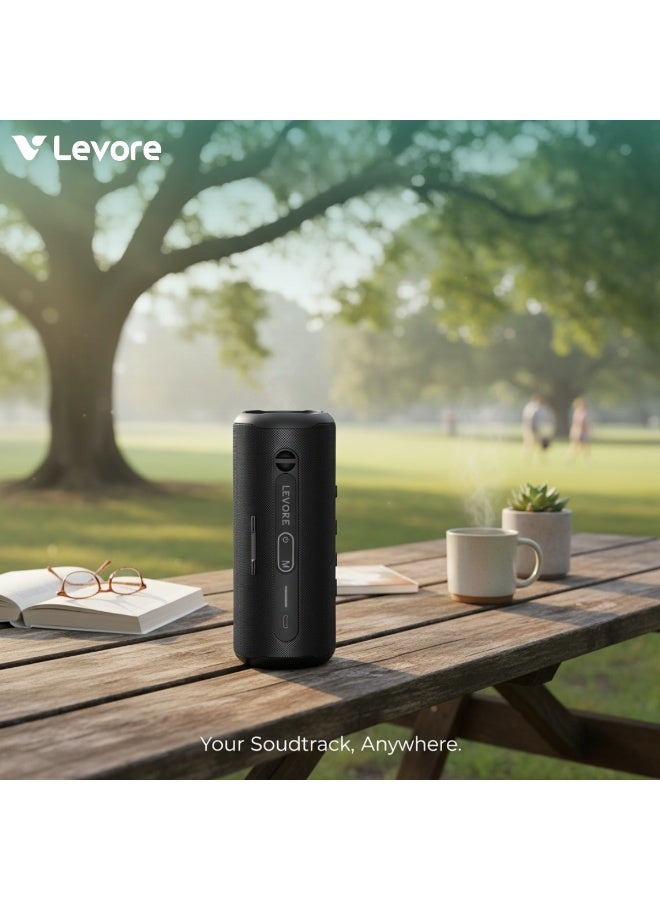 LEVORE portable wireless speaker LSM123-BK - Image 4